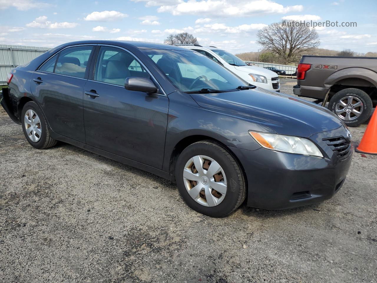 2008 Toyota Camry Ce Gray vin: 4T4BE46K28R032173