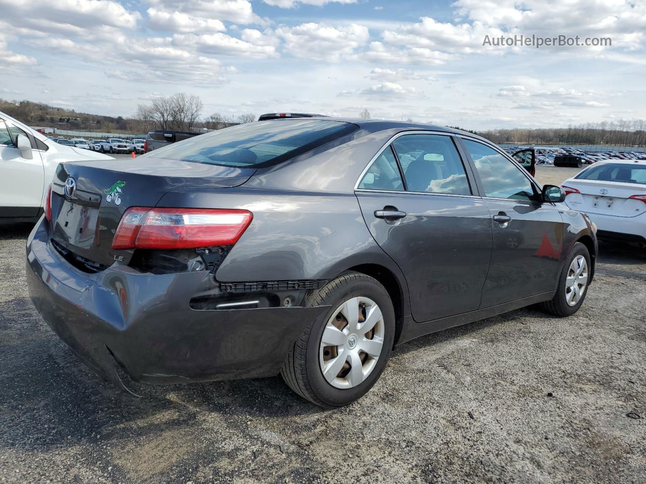 2008 Toyota Camry Ce Gray vin: 4T4BE46K28R032173