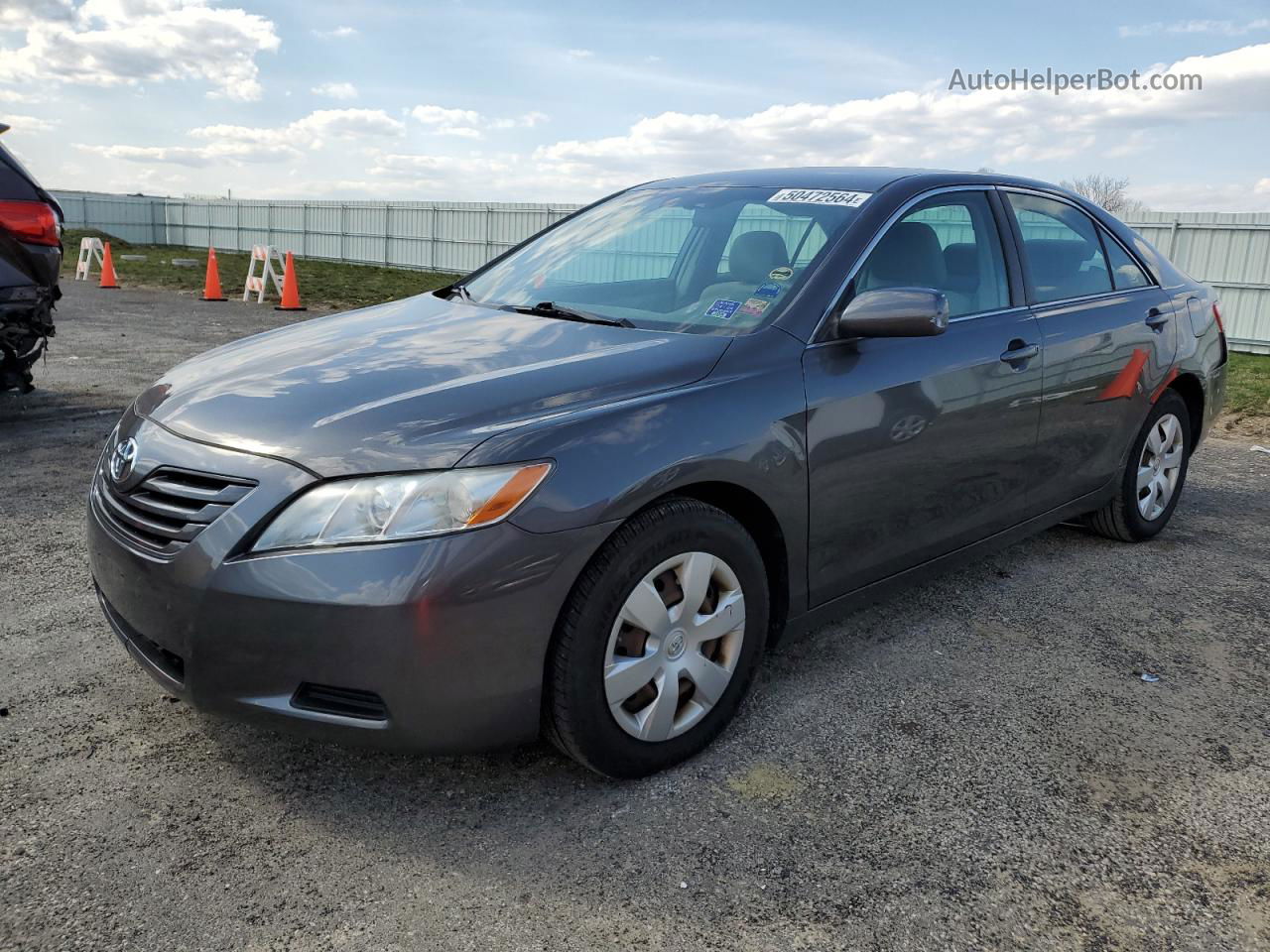 2008 Toyota Camry Ce Gray vin: 4T4BE46K28R032173