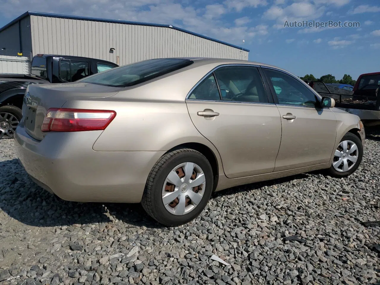 2008 Toyota Camry Ce Beige vin: 4T4BE46K28R040385