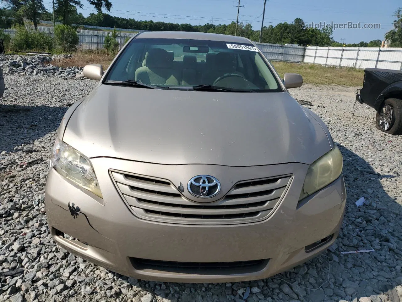 2008 Toyota Camry Ce Beige vin: 4T4BE46K28R040385