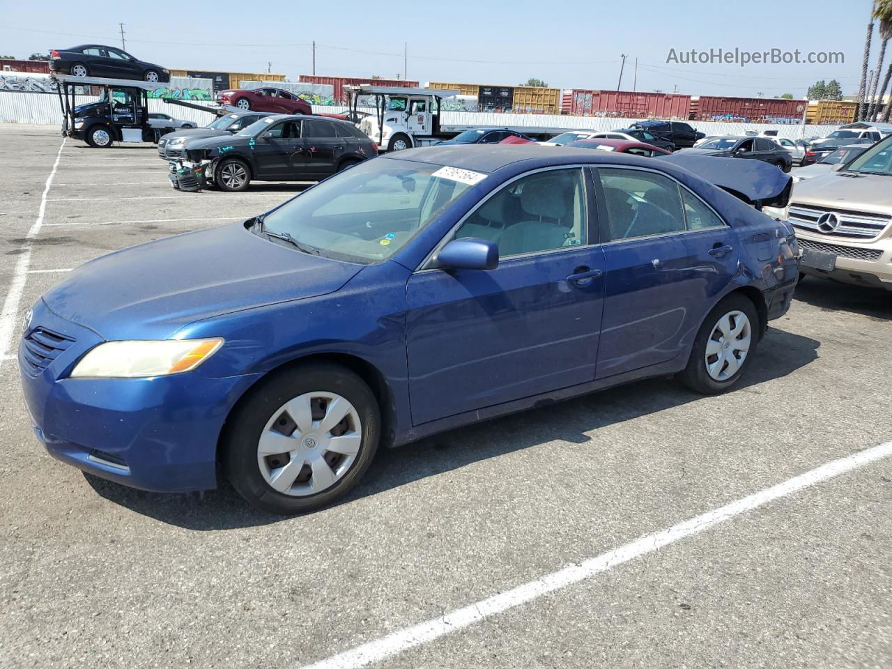 2009 Toyota Camry Base Синий vin: 4T4BE46K29R047886