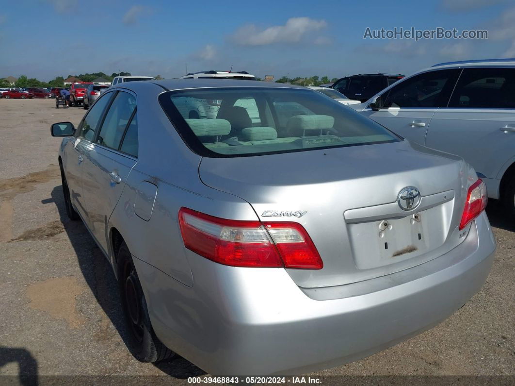 2009 Toyota Camry Le Silver vin: 4T4BE46K29R121551