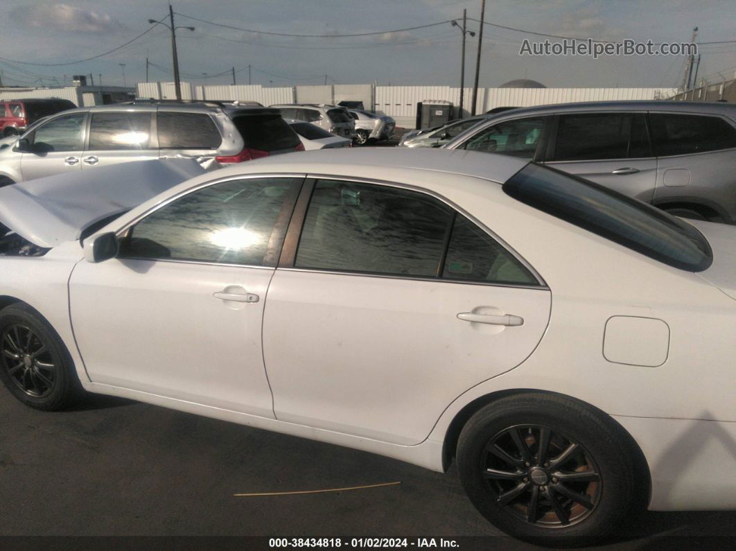 2009 Toyota Camry Le White vin: 4T4BE46K29R123445