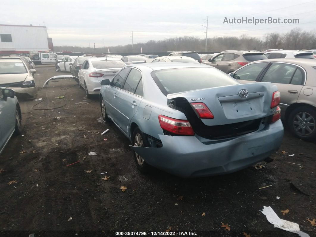 2009 Toyota Camry Xle Light Blue vin: 4T4BE46K29R132775