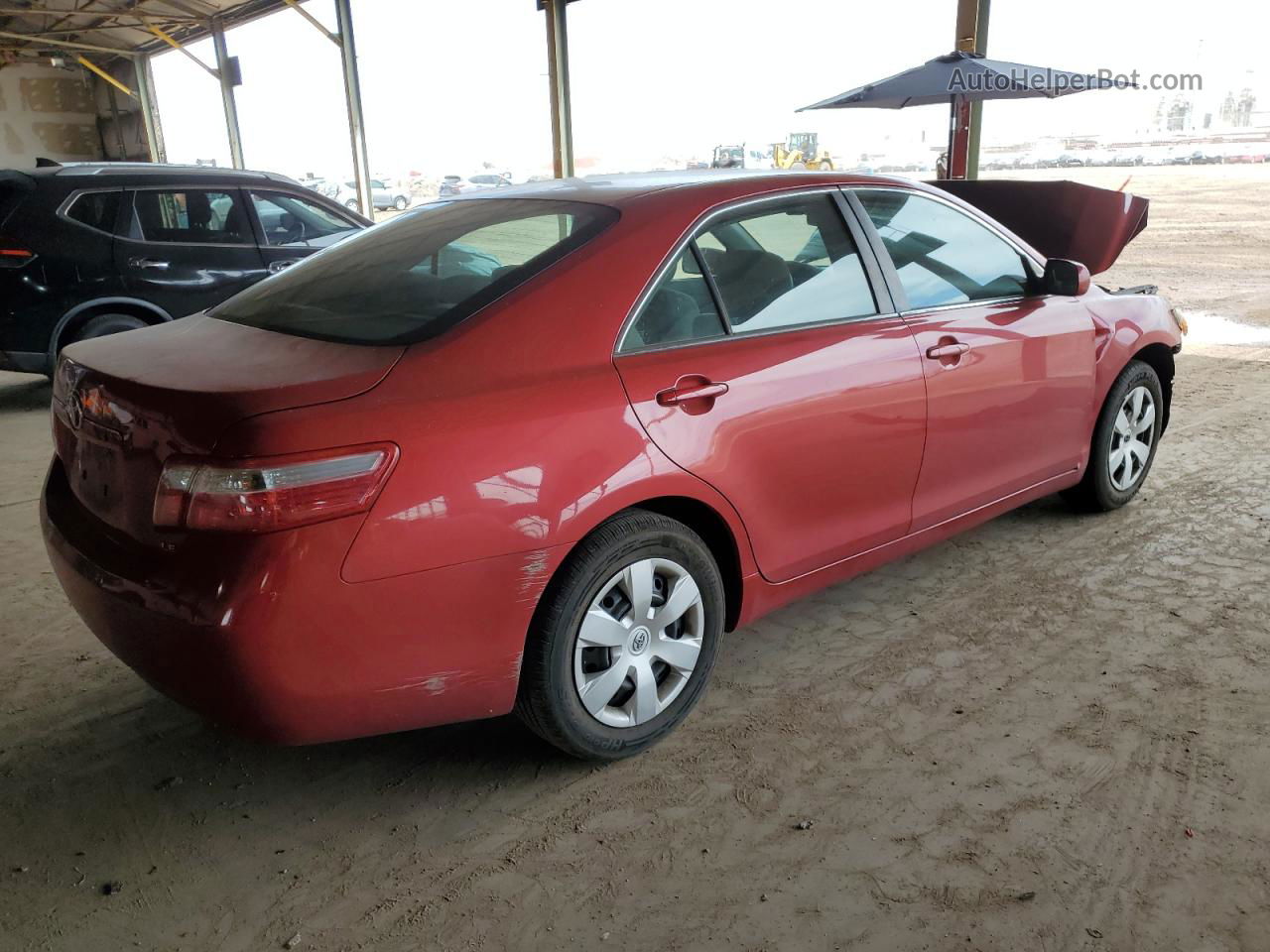 2009 Toyota Camry Base Бордовый vin: 4T4BE46K29R136387