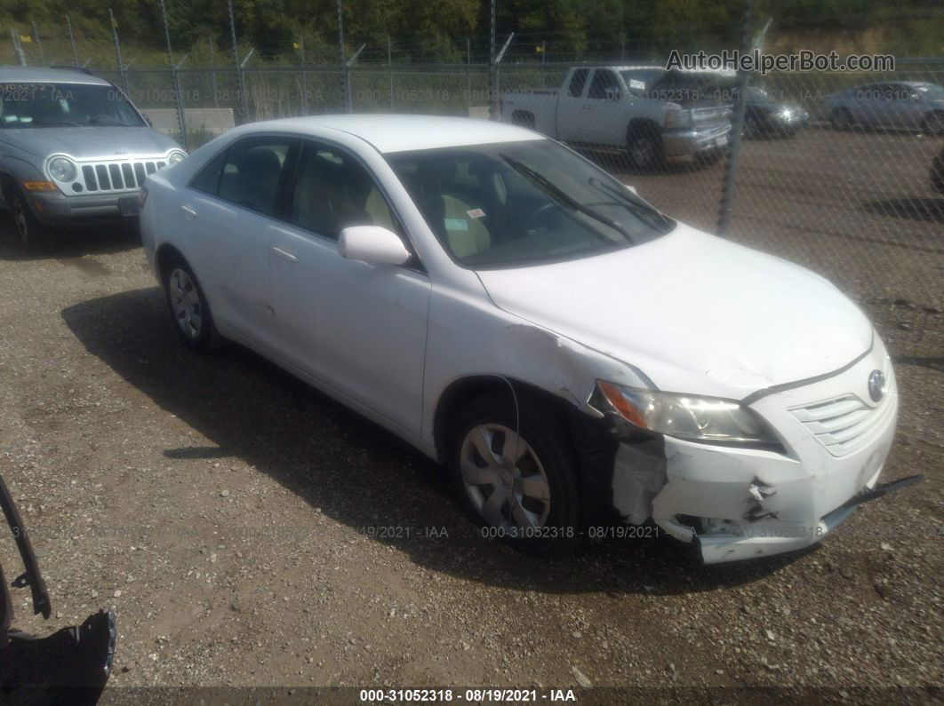 2007 Toyota Camry Ce/le/se/xle Белый vin: 4T4BE46K37R005949