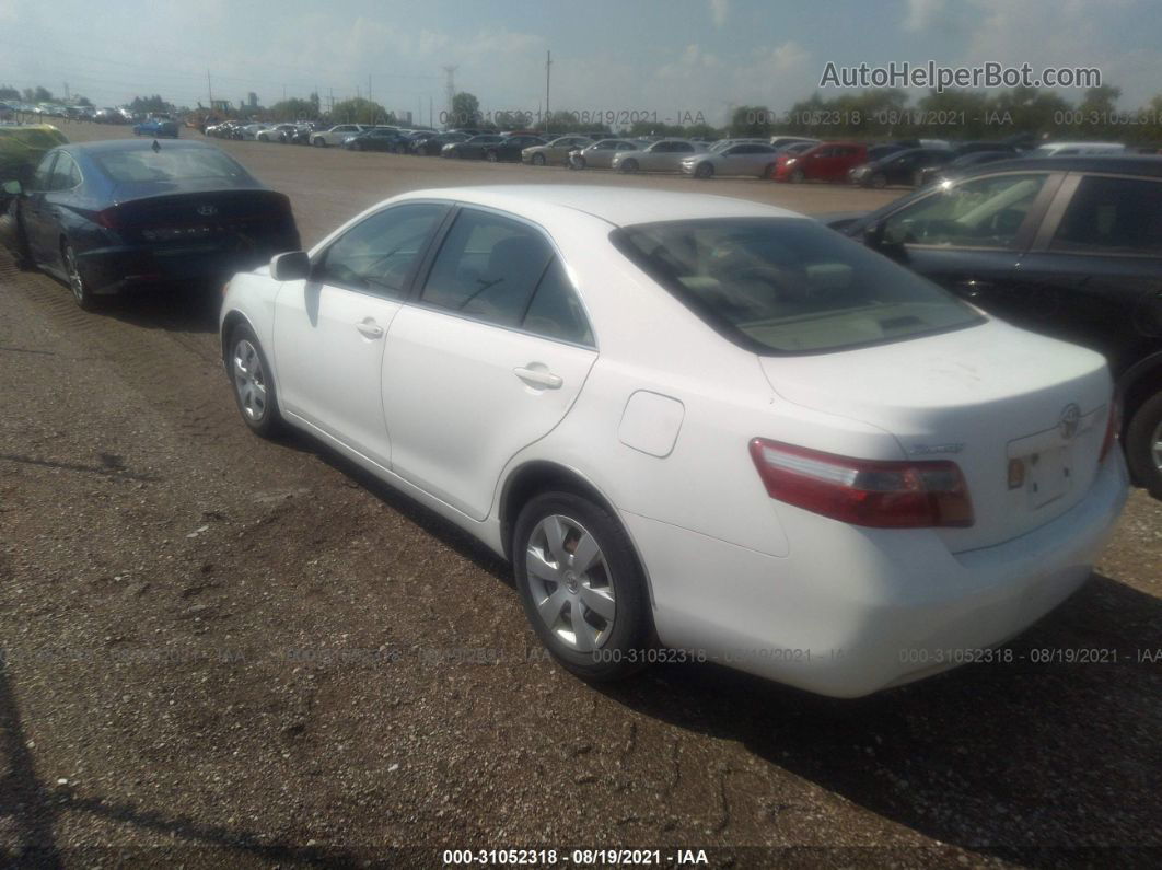 2007 Toyota Camry Ce/le/se/xle White vin: 4T4BE46K37R005949