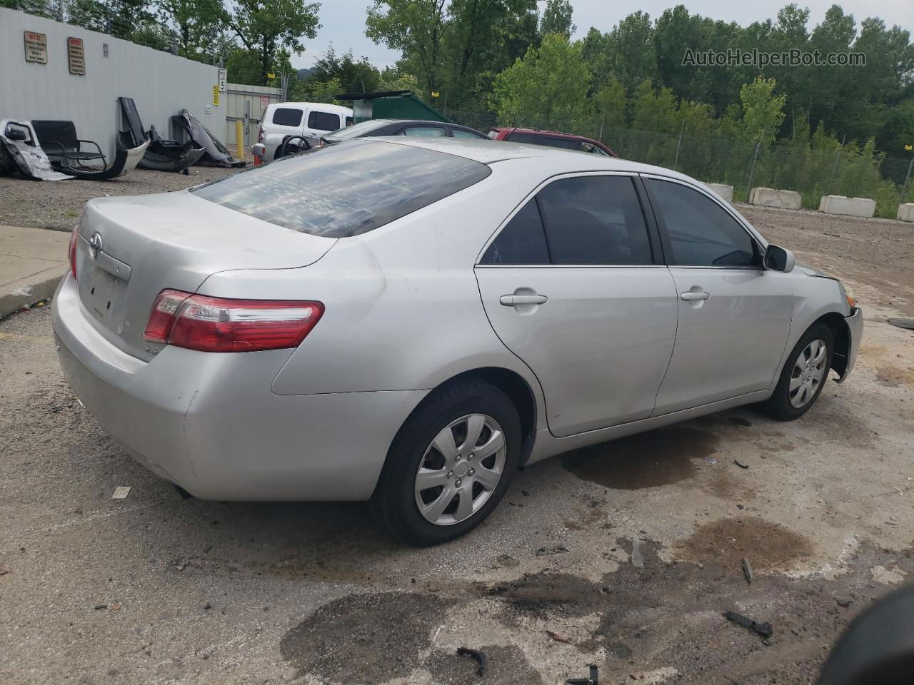 2008 Toyota Camry Ce Silver vin: 4T4BE46K38R022431