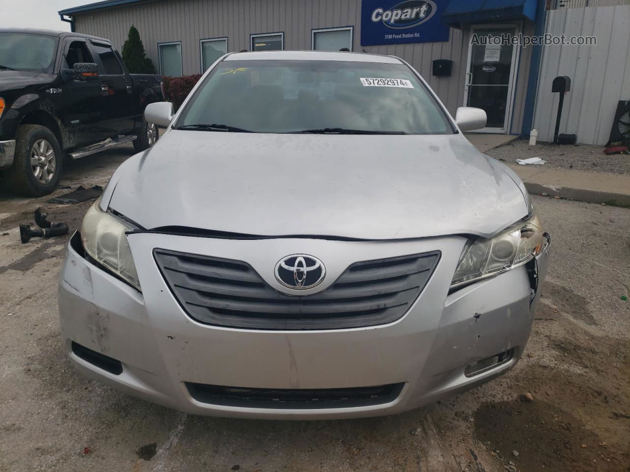 2008 Toyota Camry Ce Silver vin: 4T4BE46K38R022431