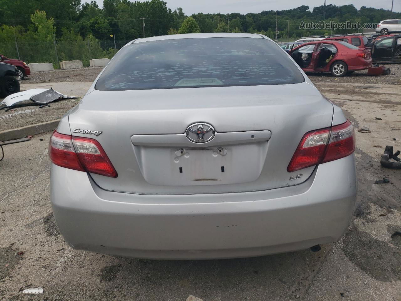 2008 Toyota Camry Ce Silver vin: 4T4BE46K38R022431