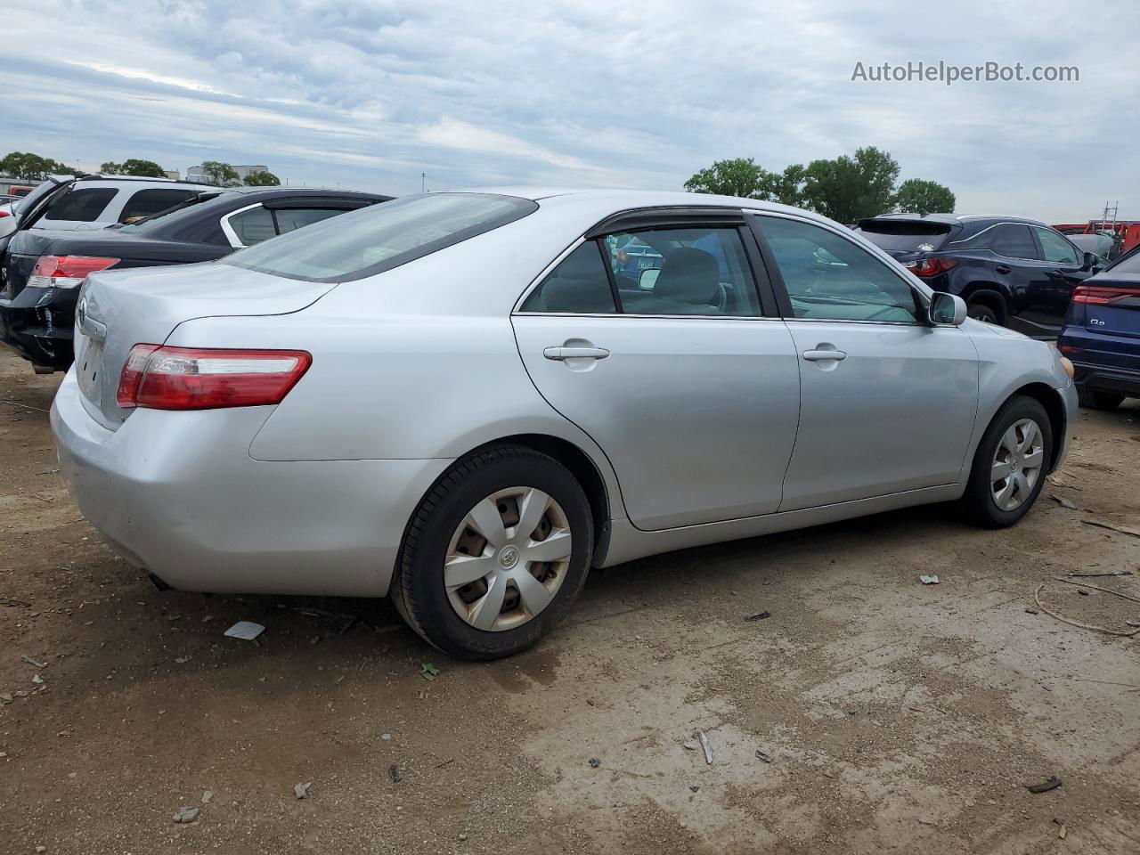 2009 Toyota Camry Base Silver vin: 4T4BE46K39R052515