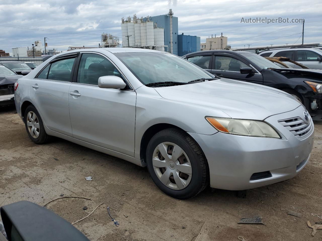 2009 Toyota Camry Base Серебряный vin: 4T4BE46K39R052515