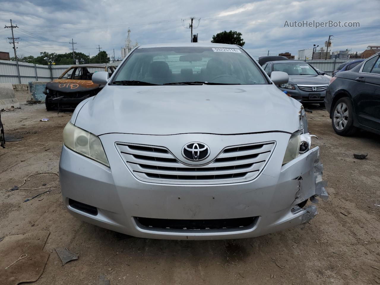 2009 Toyota Camry Base Silver vin: 4T4BE46K39R052515