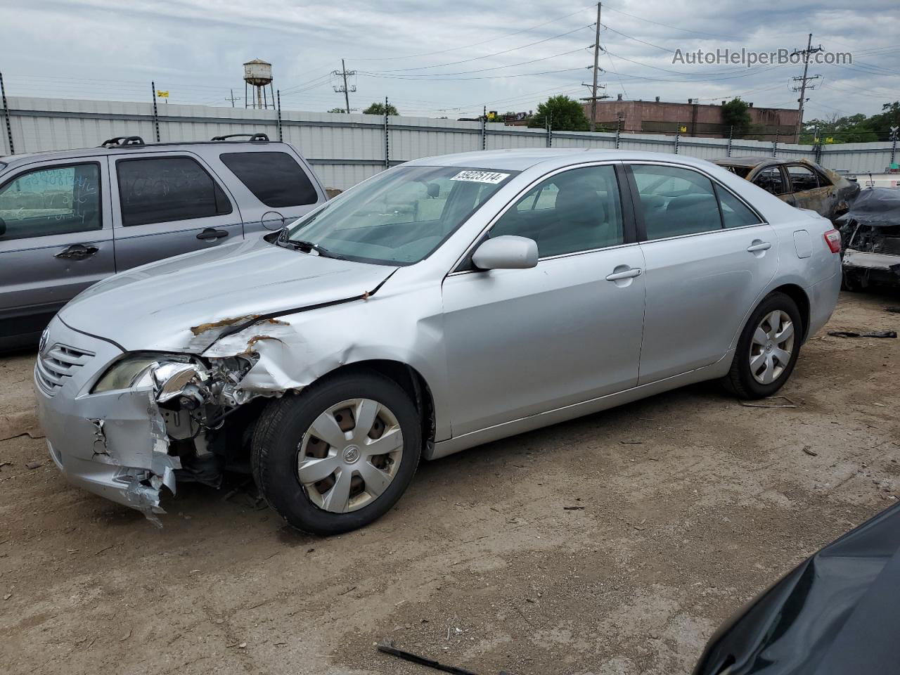 2009 Toyota Camry Base Серебряный vin: 4T4BE46K39R052515