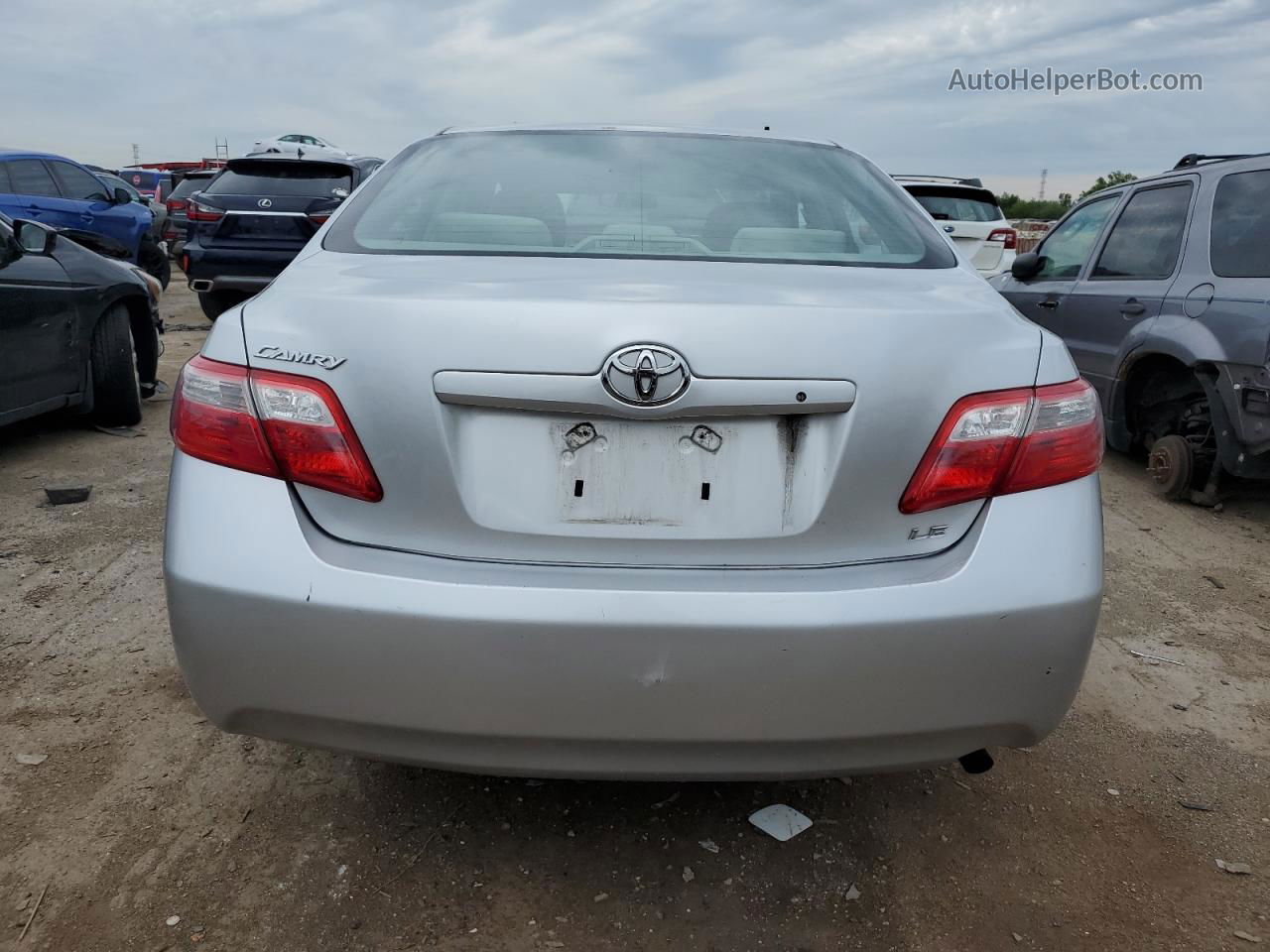 2009 Toyota Camry Base Silver vin: 4T4BE46K39R052515