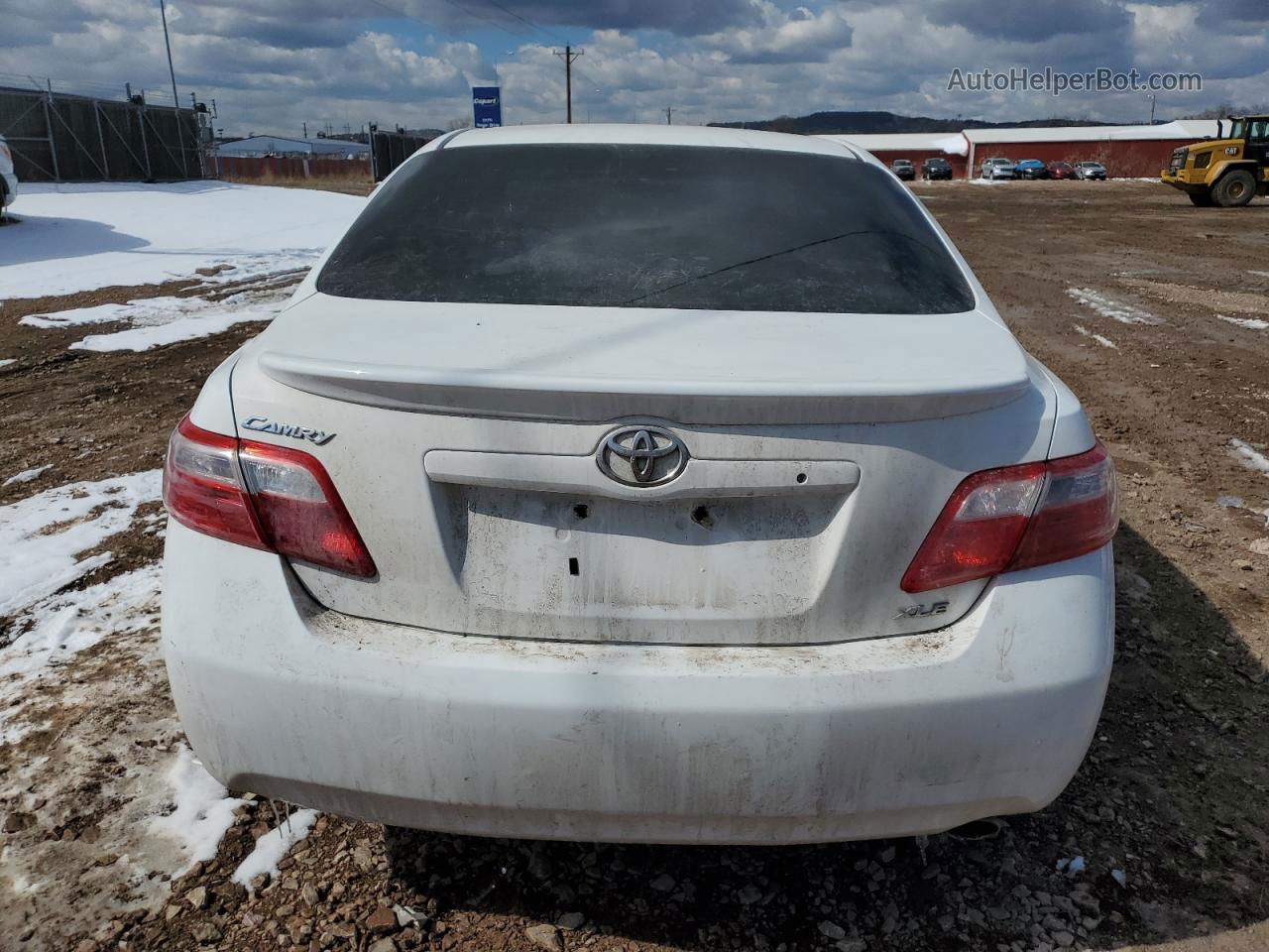 2009 Toyota Camry Base White vin: 4T4BE46K39R071338