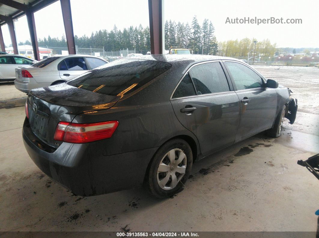 2009 Toyota Camry Le Gray vin: 4T4BE46K39R074160