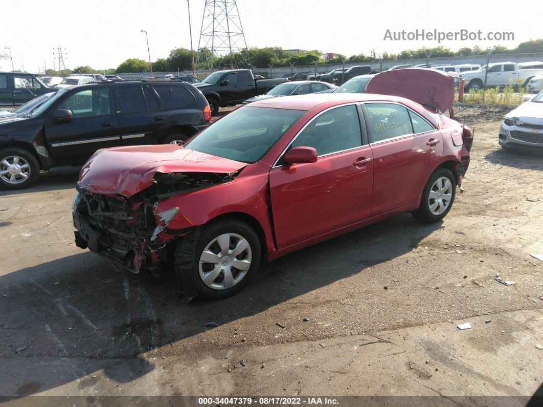 2009 Toyota Camry Red vin: 4T4BE46K39R079326