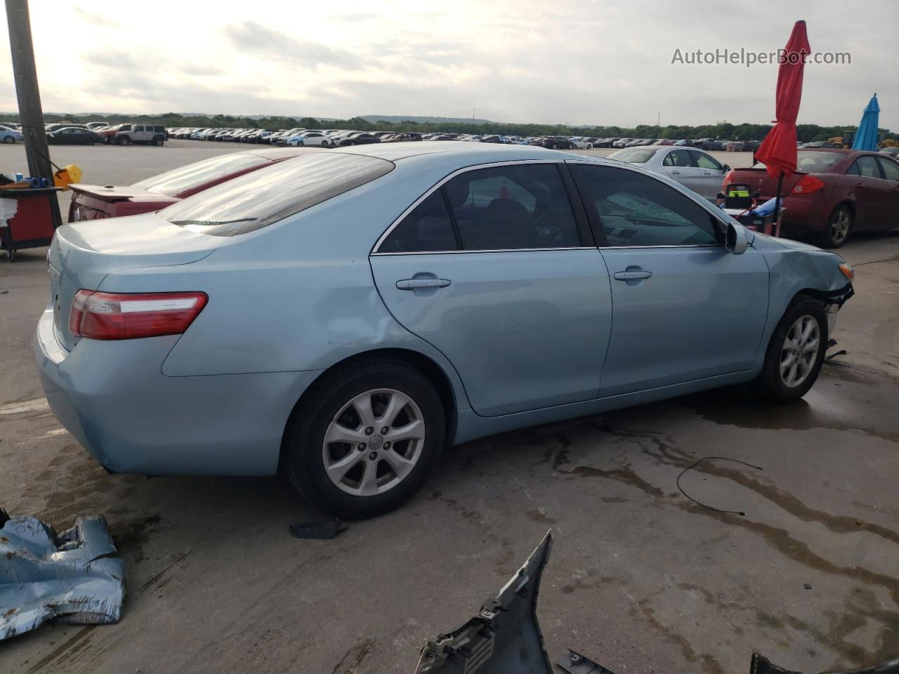 2009 Toyota Camry Base Blue vin: 4T4BE46K39R103348