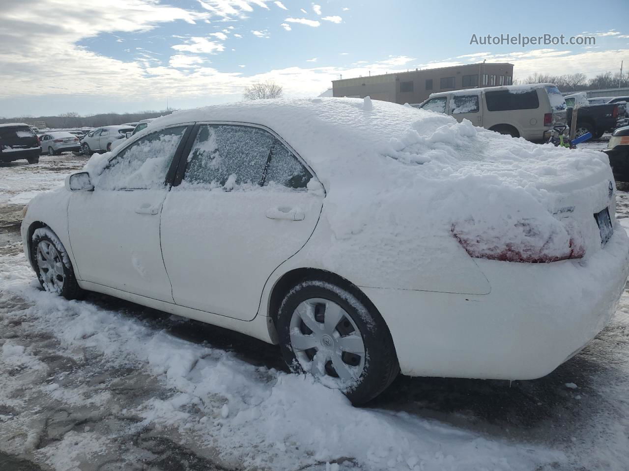 2009 Toyota Camry Base Белый vin: 4T4BE46K39R114060