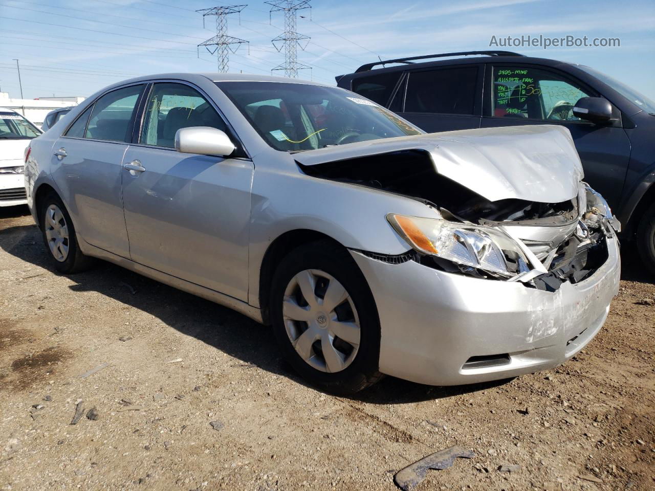 2009 Toyota Camry Base Silver vin: 4T4BE46K39R117489