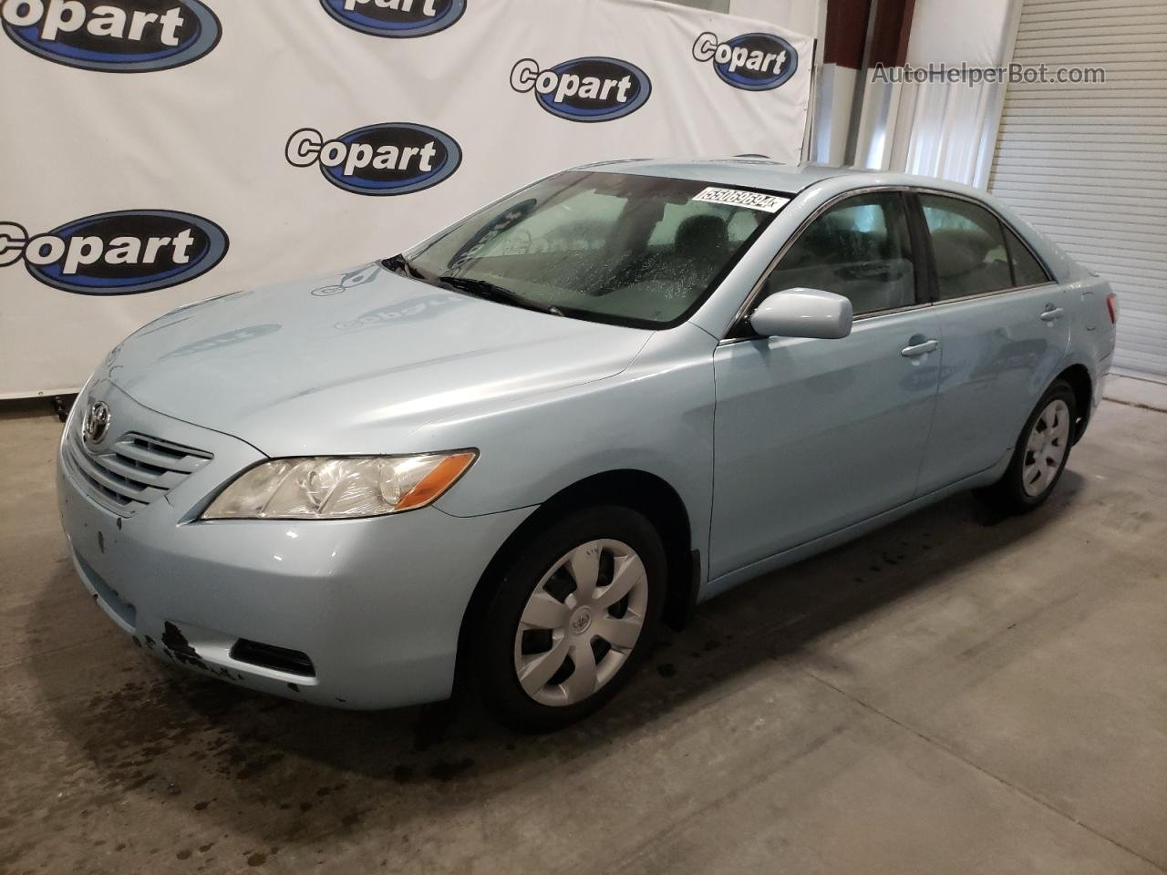 2009 Toyota Camry Base Blue vin: 4T4BE46K39R118867