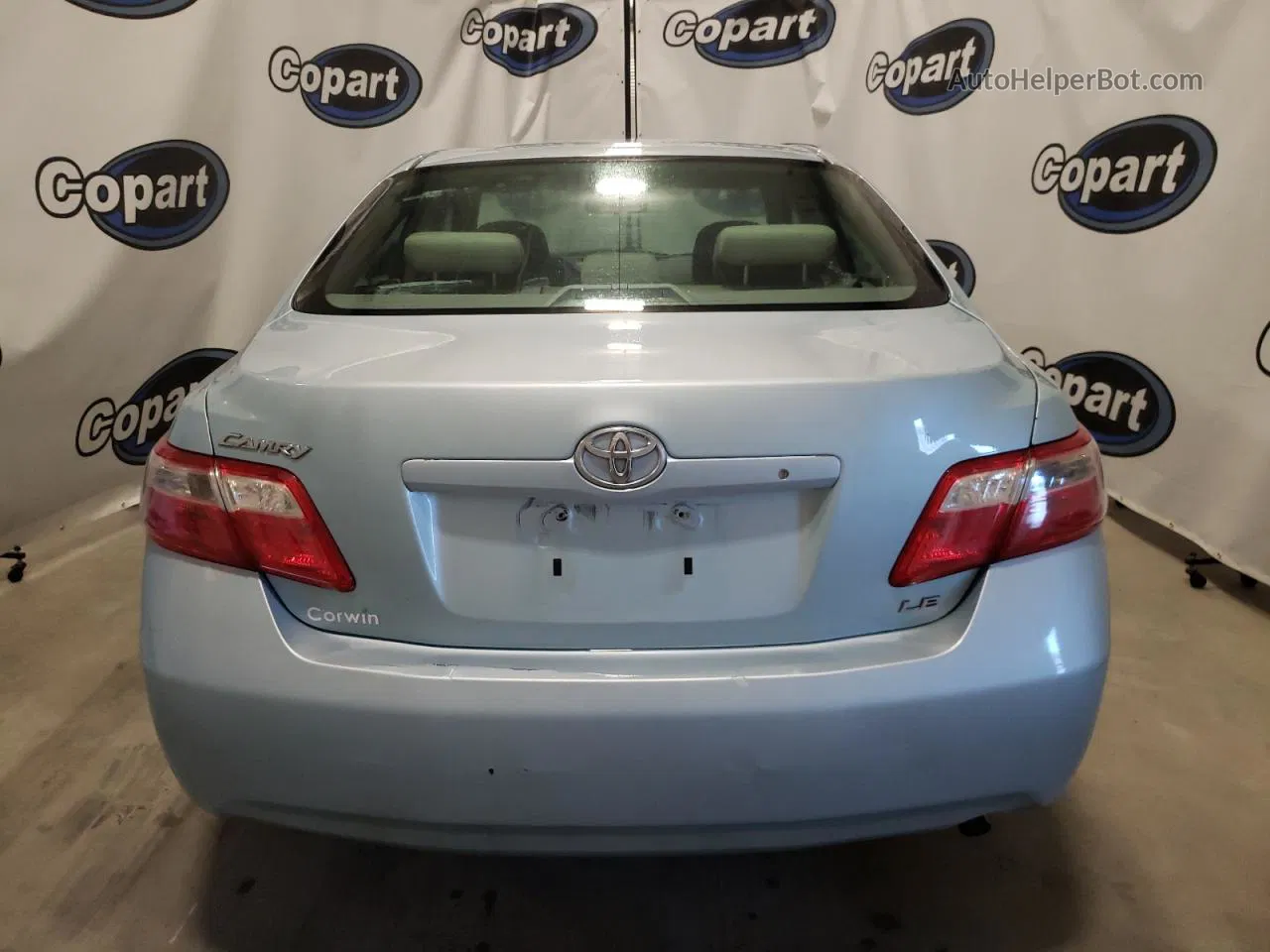 2009 Toyota Camry Base Синий vin: 4T4BE46K39R118867