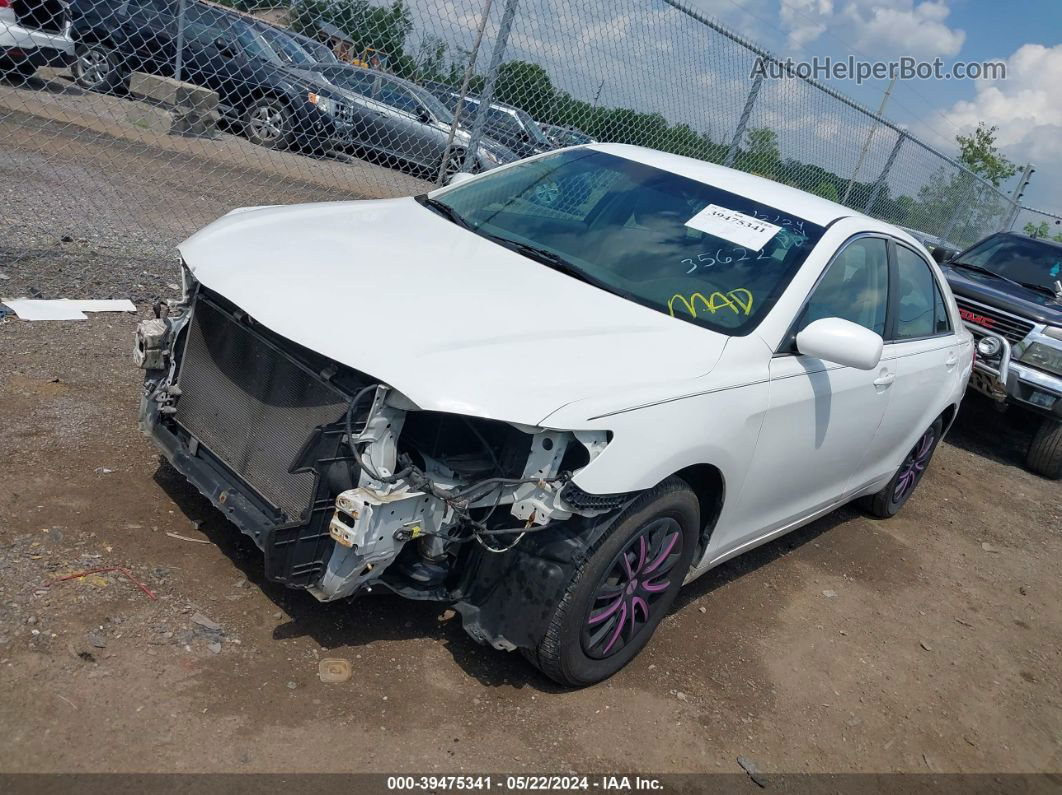 2009 Toyota Camry Le White vin: 4T4BE46K39R135622