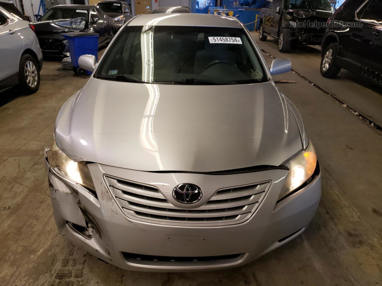 2009 Toyota Camry Base Silver vin: 4T4BE46K39R136298