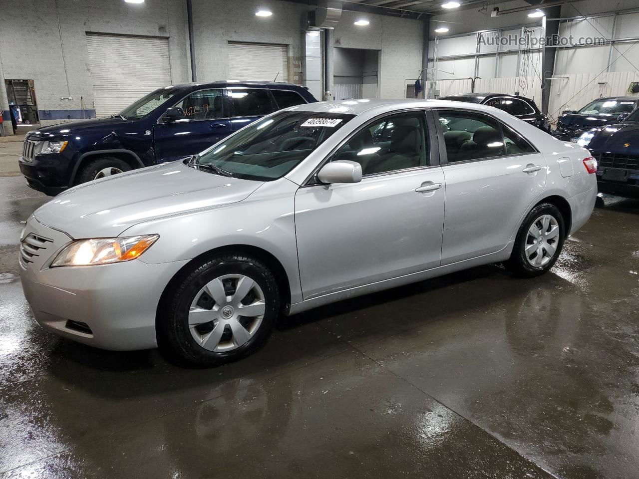 2009 Toyota Camry Base Silver vin: 4T4BE46K39R137693