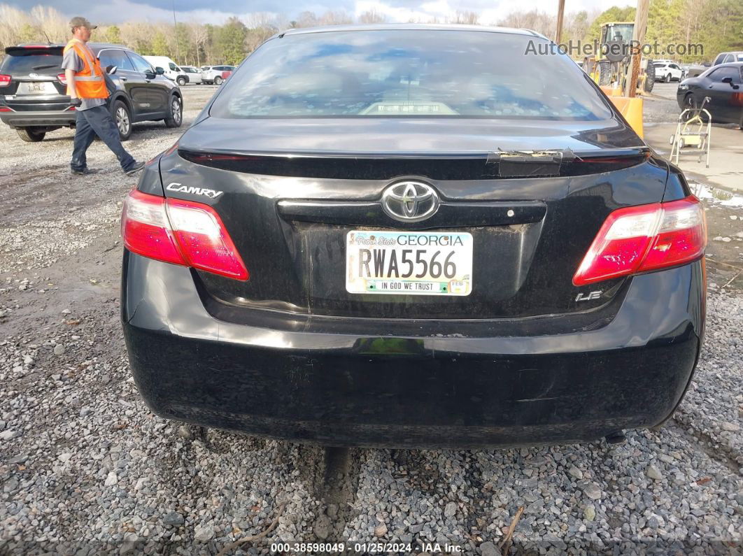 2009 Toyota Camry Le Black vin: 4T4BE46K49R124614