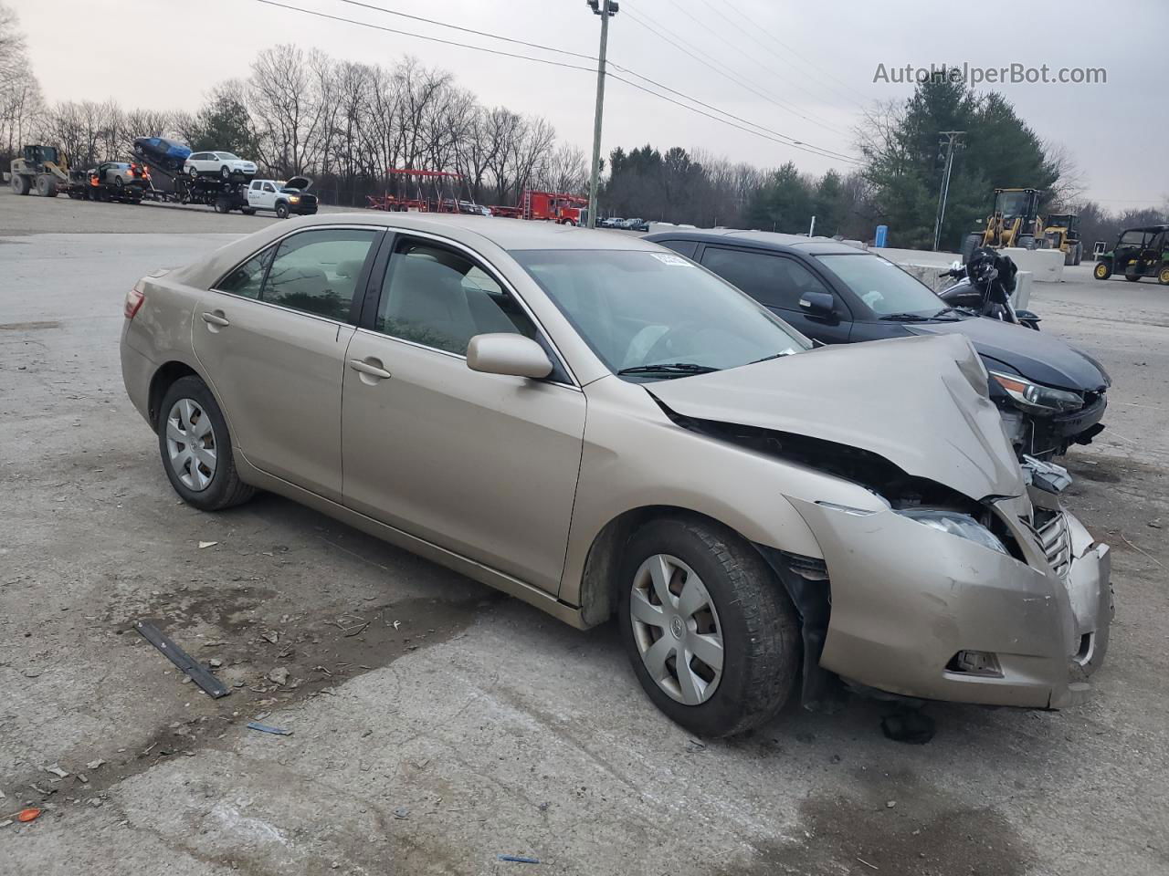 2009 Toyota Camry Base Желто-коричневый vin: 4T4BE46K59R049017