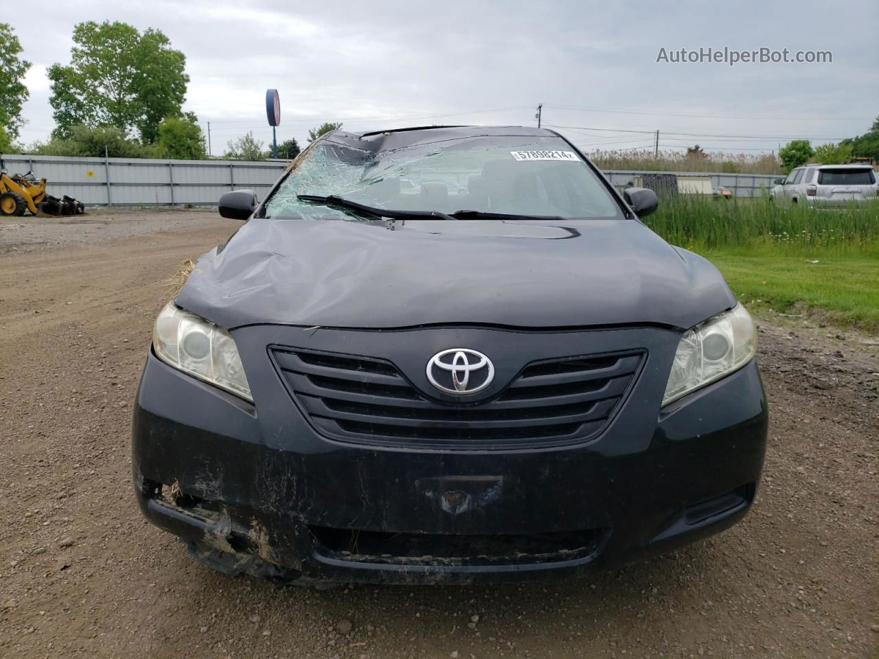 2009 Toyota Camry Base Black vin: 4T4BE46K59R101553