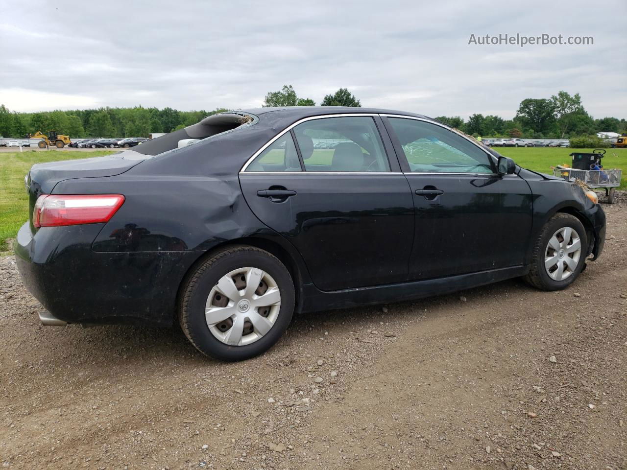 2009 Toyota Camry Base Black vin: 4T4BE46K59R101553