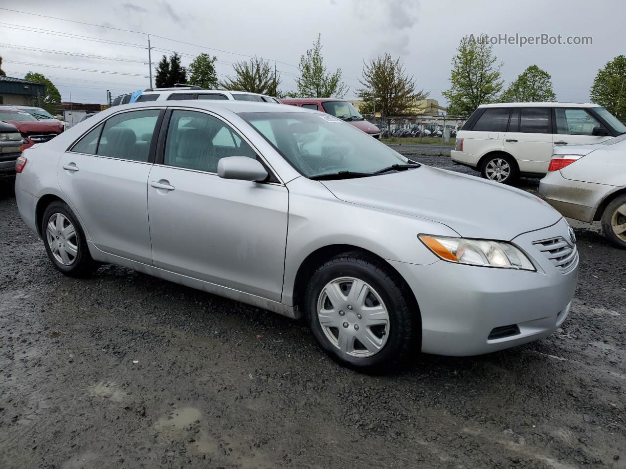 2009 Toyota Camry Base Silver vin: 4T4BE46K59R107028
