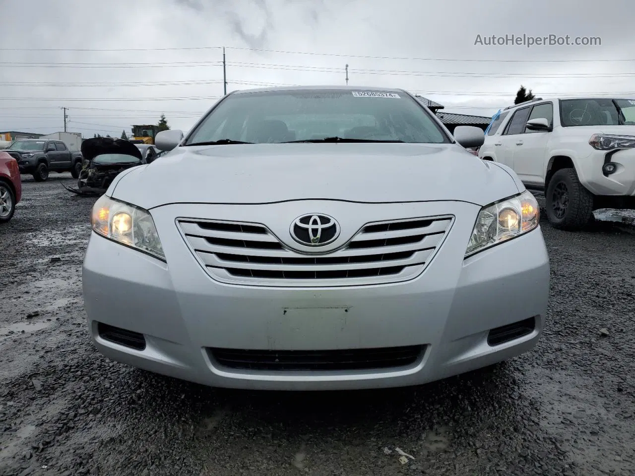 2009 Toyota Camry Base Silver vin: 4T4BE46K59R107028