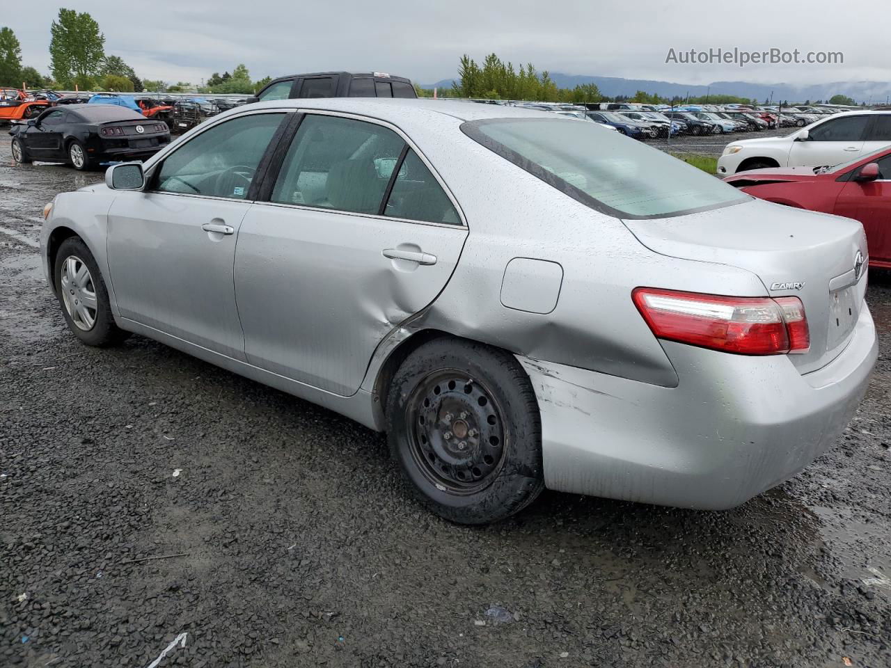 2009 Toyota Camry Base Серебряный vin: 4T4BE46K59R107028