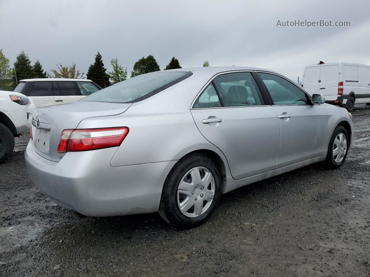 2009 Toyota Camry Base Silver vin: 4T4BE46K59R107028