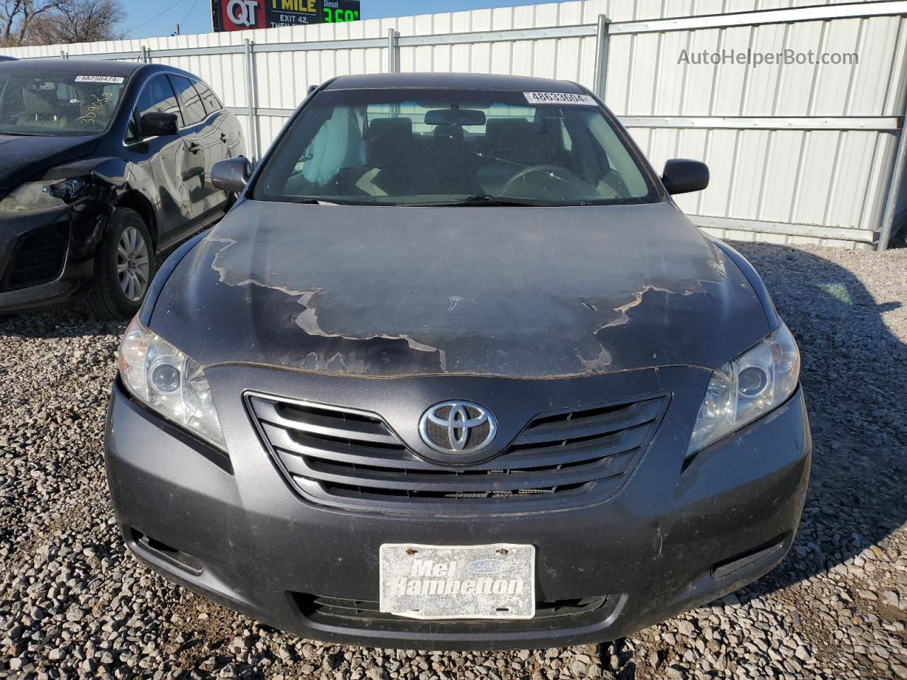 2009 Toyota Camry Base Серый vin: 4T4BE46K59R107465