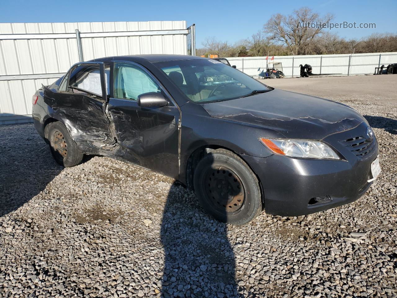 2009 Toyota Camry Base Серый vin: 4T4BE46K59R107465