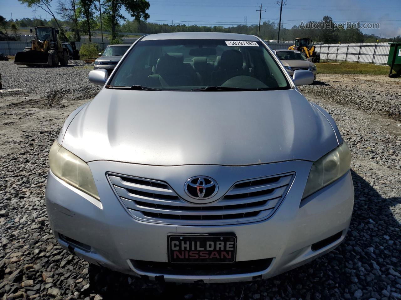 2009 Toyota Camry Base Серебряный vin: 4T4BE46K59R115890