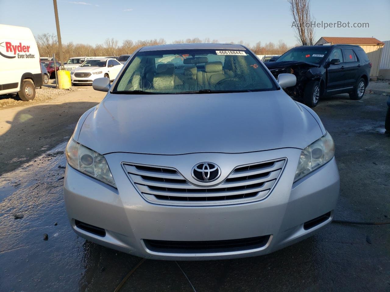 2009 Toyota Camry Base Silver vin: 4T4BE46K59R133063