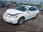 2009 Toyota Camry Le White vin: 4T4BE46K59R138280