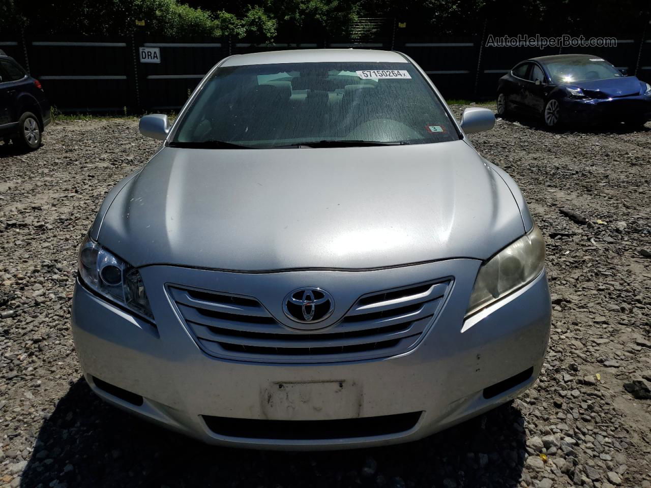 2007 Toyota Camry Ce Silver vin: 4T4BE46K67R011423