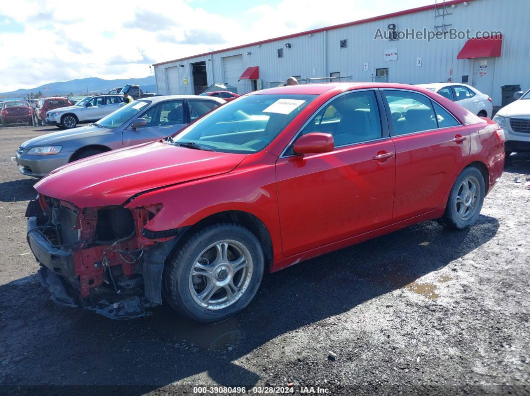 2008 Toyota Camry Le Red vin: 4T4BE46K68R025615