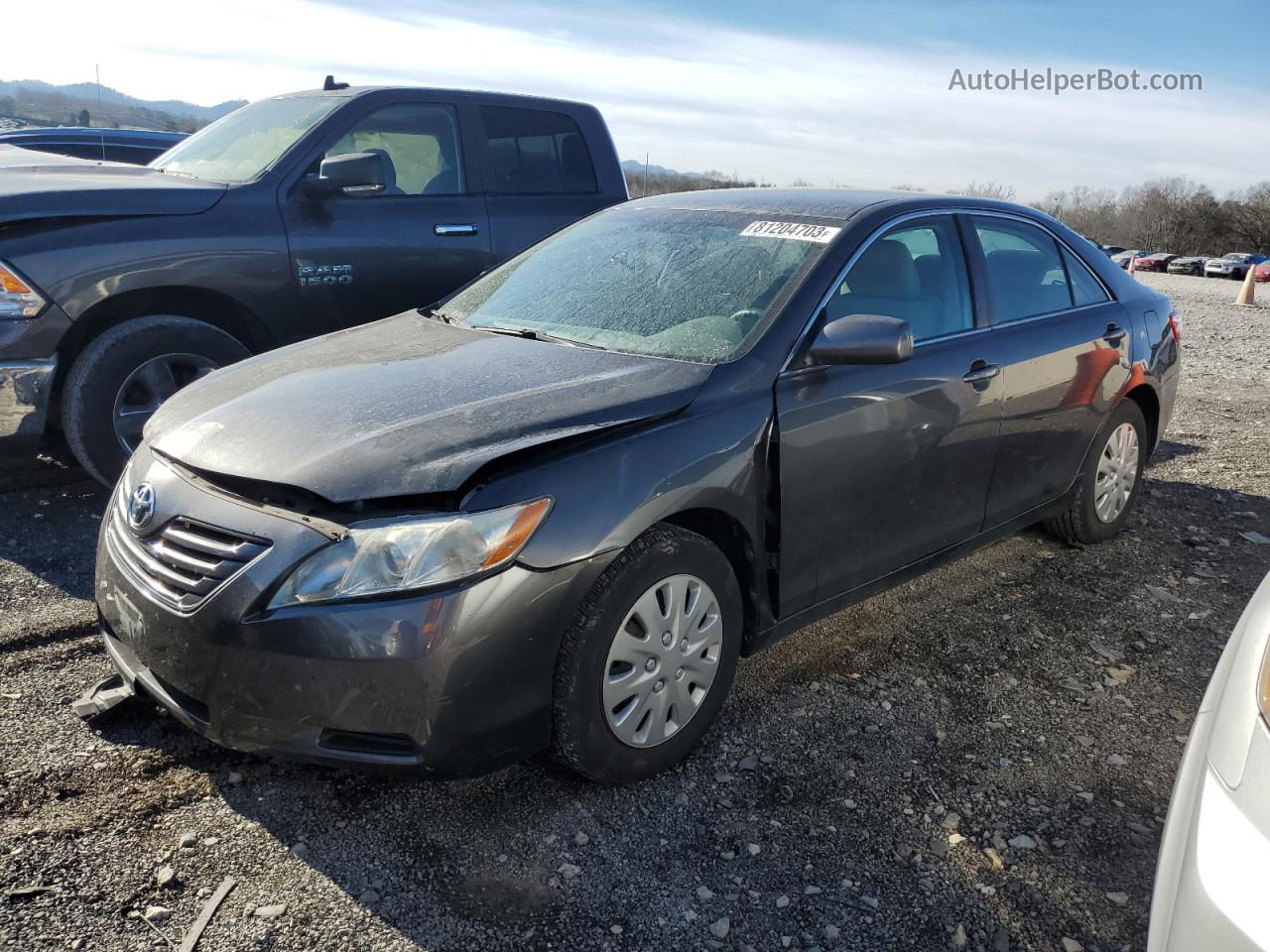 2009 Toyota Camry Base Gray vin: 4T4BE46K69R055652