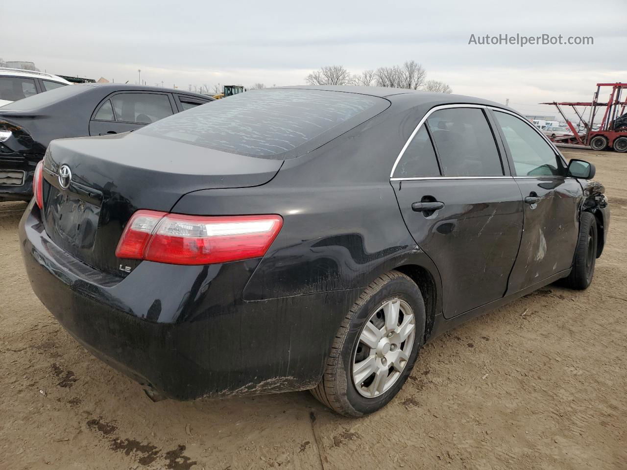 2009 Toyota Camry Base Black vin: 4T4BE46K69R057207