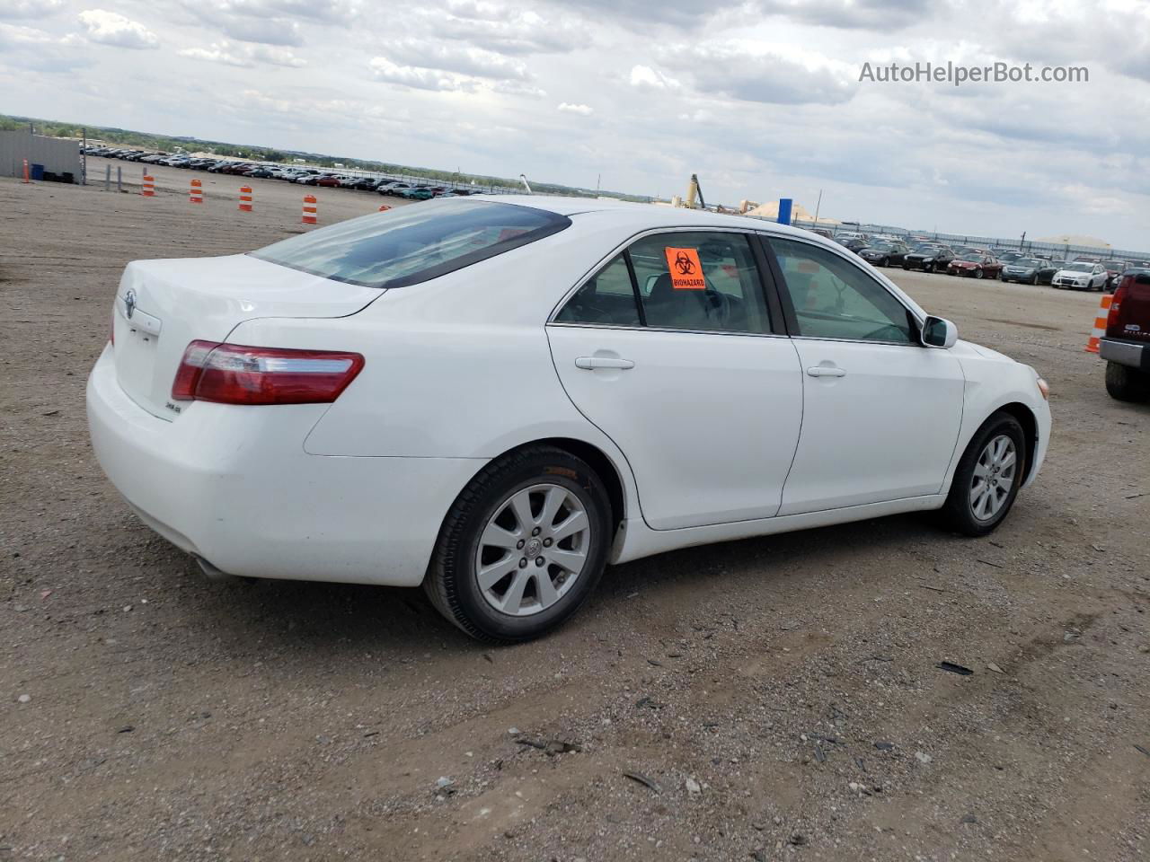 2009 Toyota Camry Base White vin: 4T4BE46K69R102341