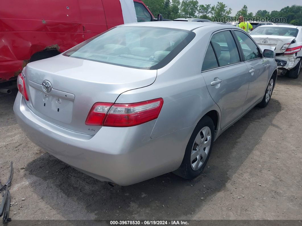 2009 Toyota Camry Le Silver vin: 4T4BE46K69R108589